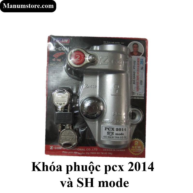 Khóa phuộc cho PCX 2014 và SH mode