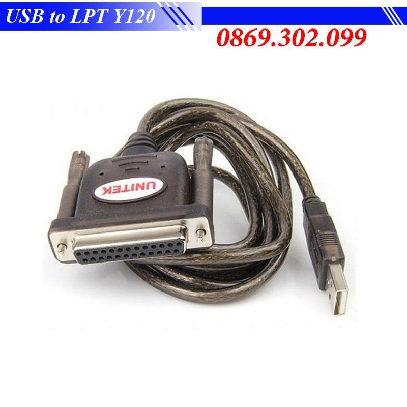 Cáp chuyển đổi USB to LPT Unitek Y120