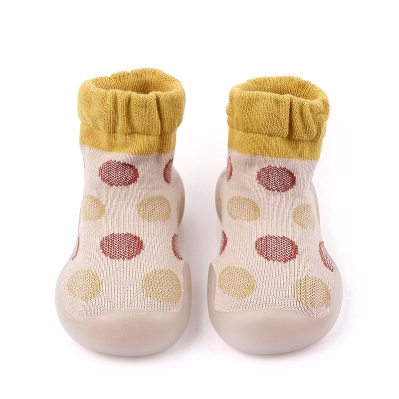 Giày dệt kim đế mềm chống trượt thời trang cho bé từ 0-2 tuổi