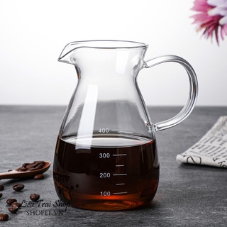Bình cà phê bình chia phục vụ cafe bình chứa cà phê coffee server 500ml
