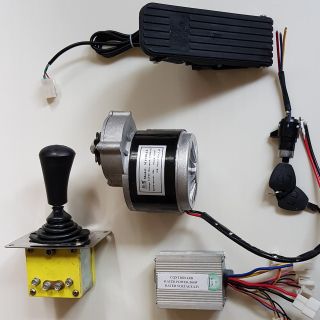 Combo kit chế xe điện động cơ 12v250w 12v 250w