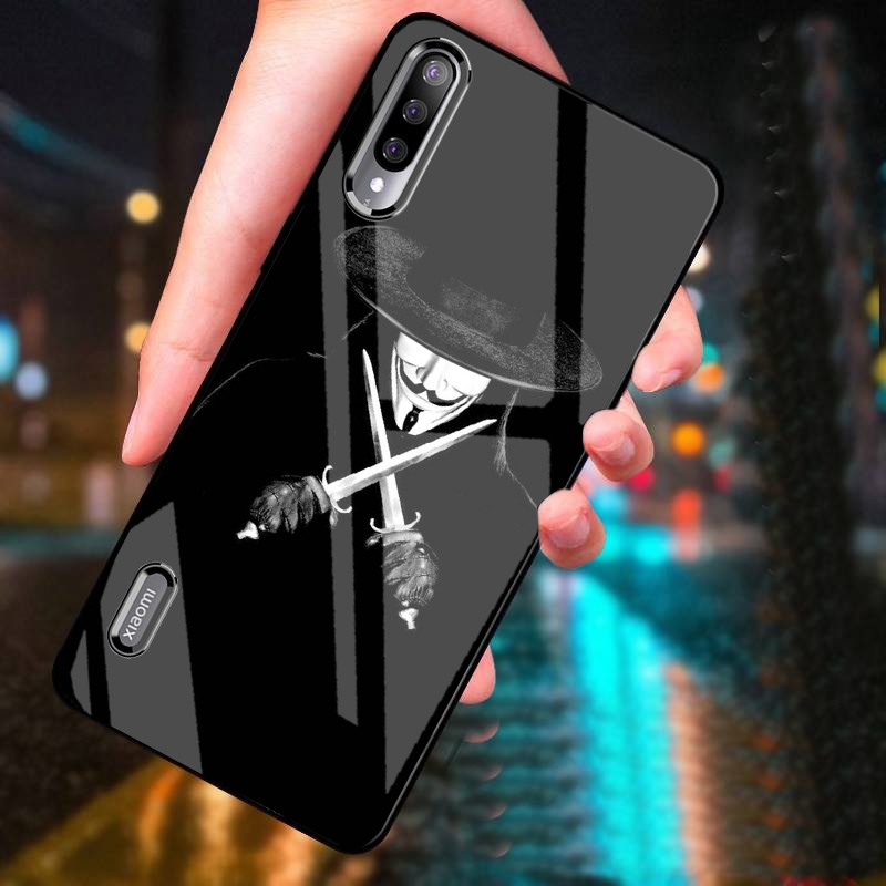 Ốp Lưng XIAOMI MI A3 mặt kính cường lực cao cấp thiết kế riêng