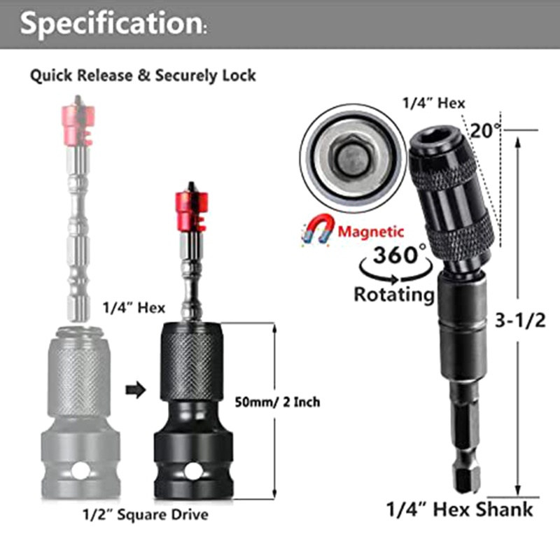 Giá Đỡ Đầu Tua Vít Có Thể Điều Chỉnh Đa Năng Tiện Dụng