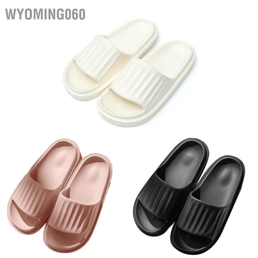 Dép sandal đi trong nhà xốp EVA đế mềm chống trượt mùa hè cho nam nữ【Wyoming060】