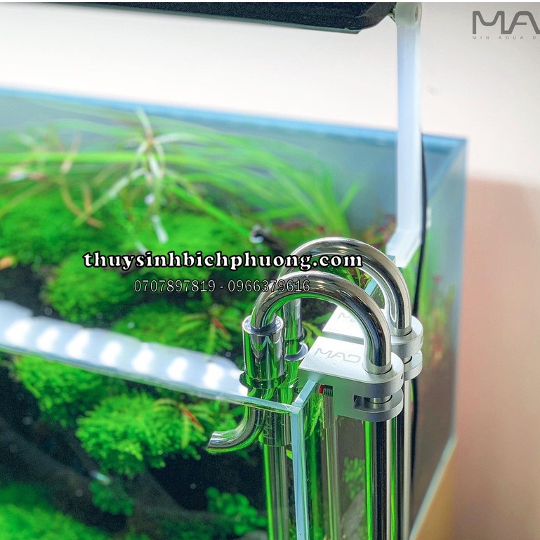 KẸP NHÔM IN OUT MAD FI12 VÀ FI16 | CHUYÊN DỤNG KẸP ỐNG DẪN NƯỚC RA VÀO DÀNH CHO LỌC THÙNG THỦY SINH