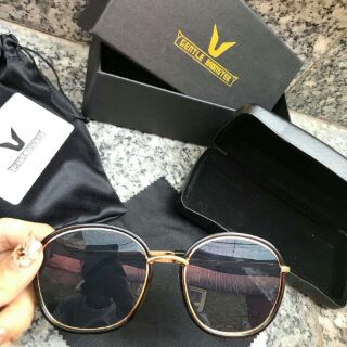 Kính Gentle Monster viền mạ vàng