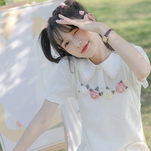 Đầm PERTY cổ búp bê thời trang mùa hè Hàn Quốc ngọt ngào dành cho nữ