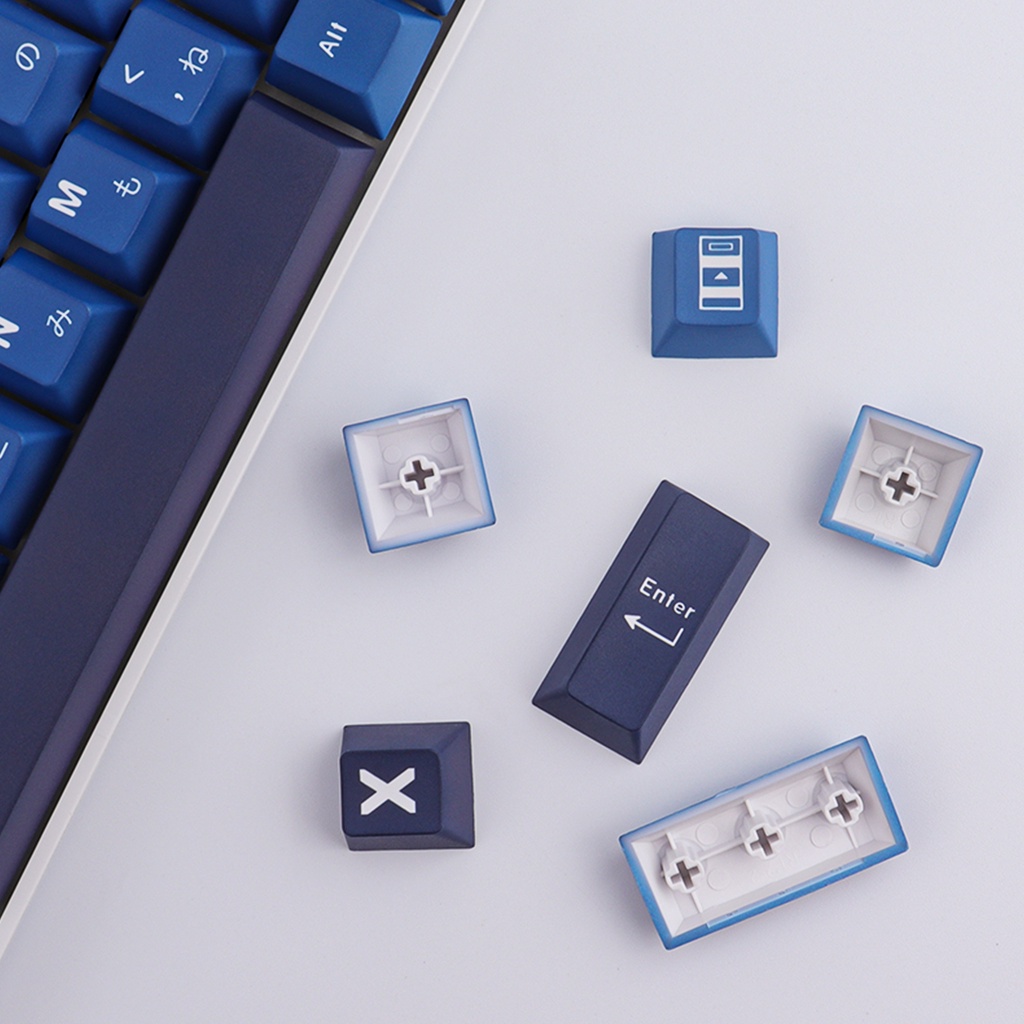 GMK Forward PBT Keycap, 129 phím keycaps Cherry Profile DYE-SUB Cá nhân hóa GMK Striker Keycaps cho bàn phím cơ