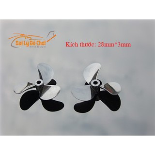 Cv7k cặp chân vịt 3 lá kích cỡ nhỏ 28 * 3mm
