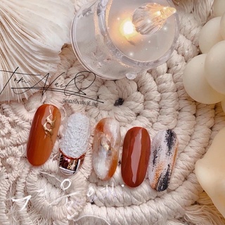 Thảm tròn chụp ảnh mẫu móng nail