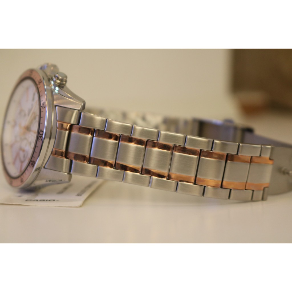Đồng hồ nam Casio edifice chính hãng EFR-546, dây kim loại.