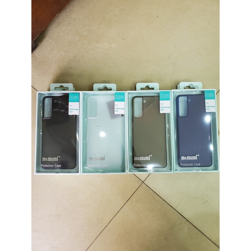 Ốp Lưng Siêu Mỏng Memumi Sam Sung Galaxy S22, S22 Plus, S22 Ultra, S21, S21 Plus, S21 Ultra Nhiều Màu Hàng Chính Hãng