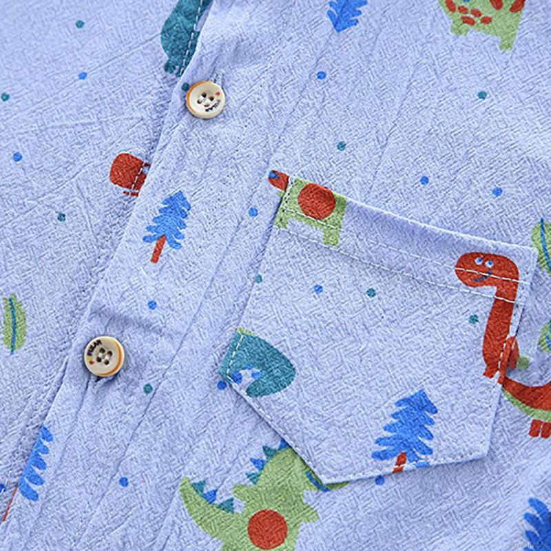 Set Áo Thun Tay Ngắn &amp; Quần Short Cho Bé Trai