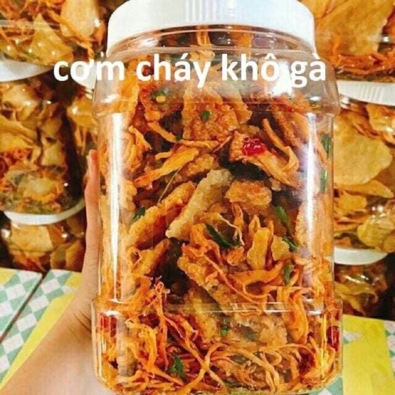 CƠm cháy khô gà