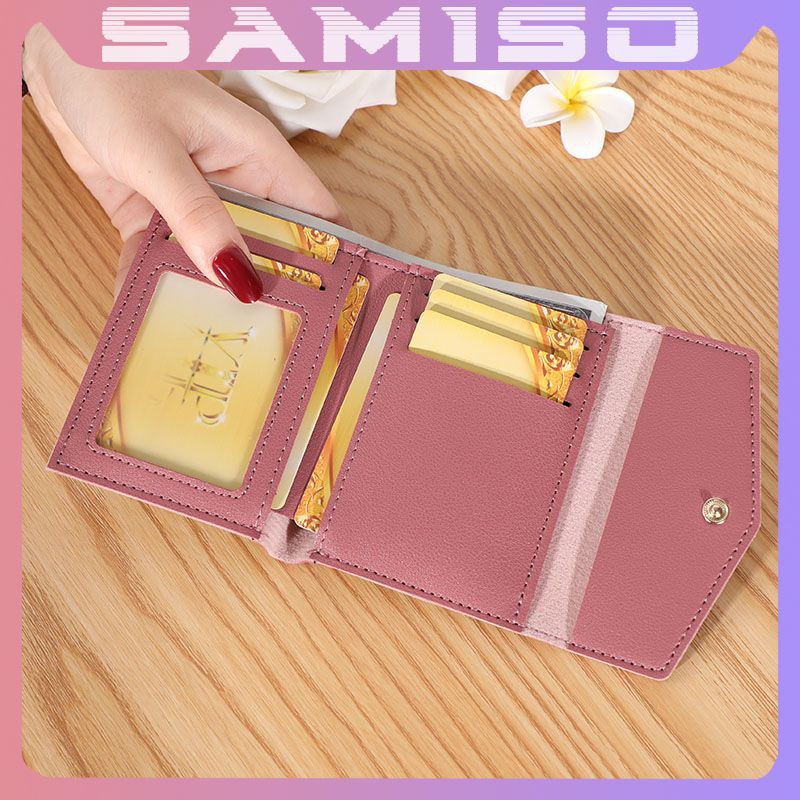 Ví nữ cao cấp cầm tay mini thời trang nhỏ gọn nhiều ngăn đẹp giá rẻ NG28 | BigBuy360 - bigbuy360.vn