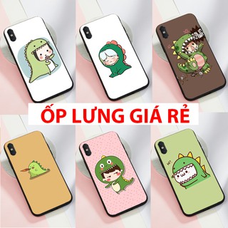 [FREESHIP TỪ 50k] ỐP LƯNG IPHONE IN HÌNH KHỦNG LONG CUTE