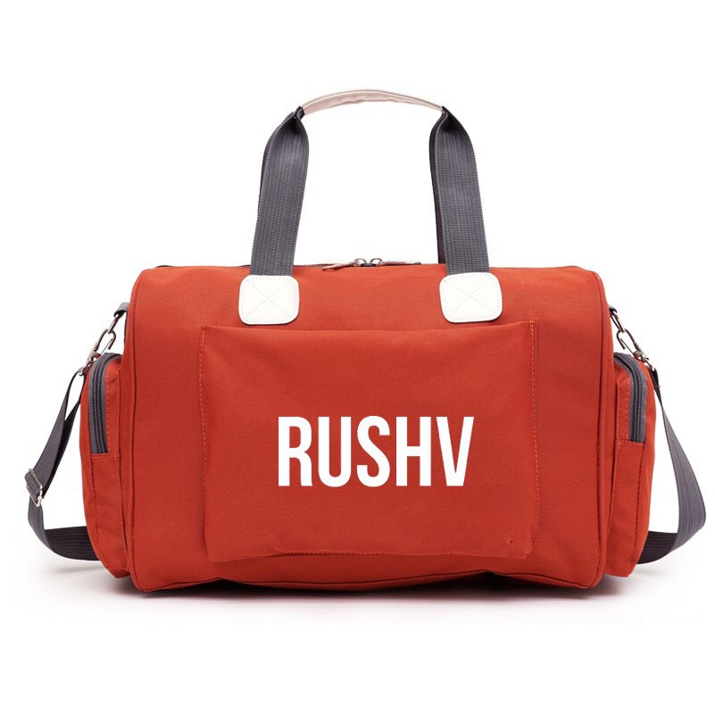 Túi du lịch RushV vải chống thấm cao cấp kết hợp thể thao tập gym TX050