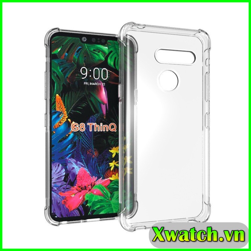 Ốp lưng chống va đập LG G7 G8 G8X Q51 g6 bảo vệ 4 góc trong suốt
