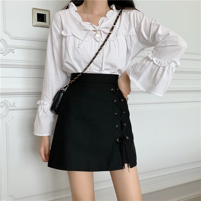 Chân Váy Dáng Chữ A Lưng Cao Thời Trang Cho Nữ | BigBuy360 - bigbuy360.vn