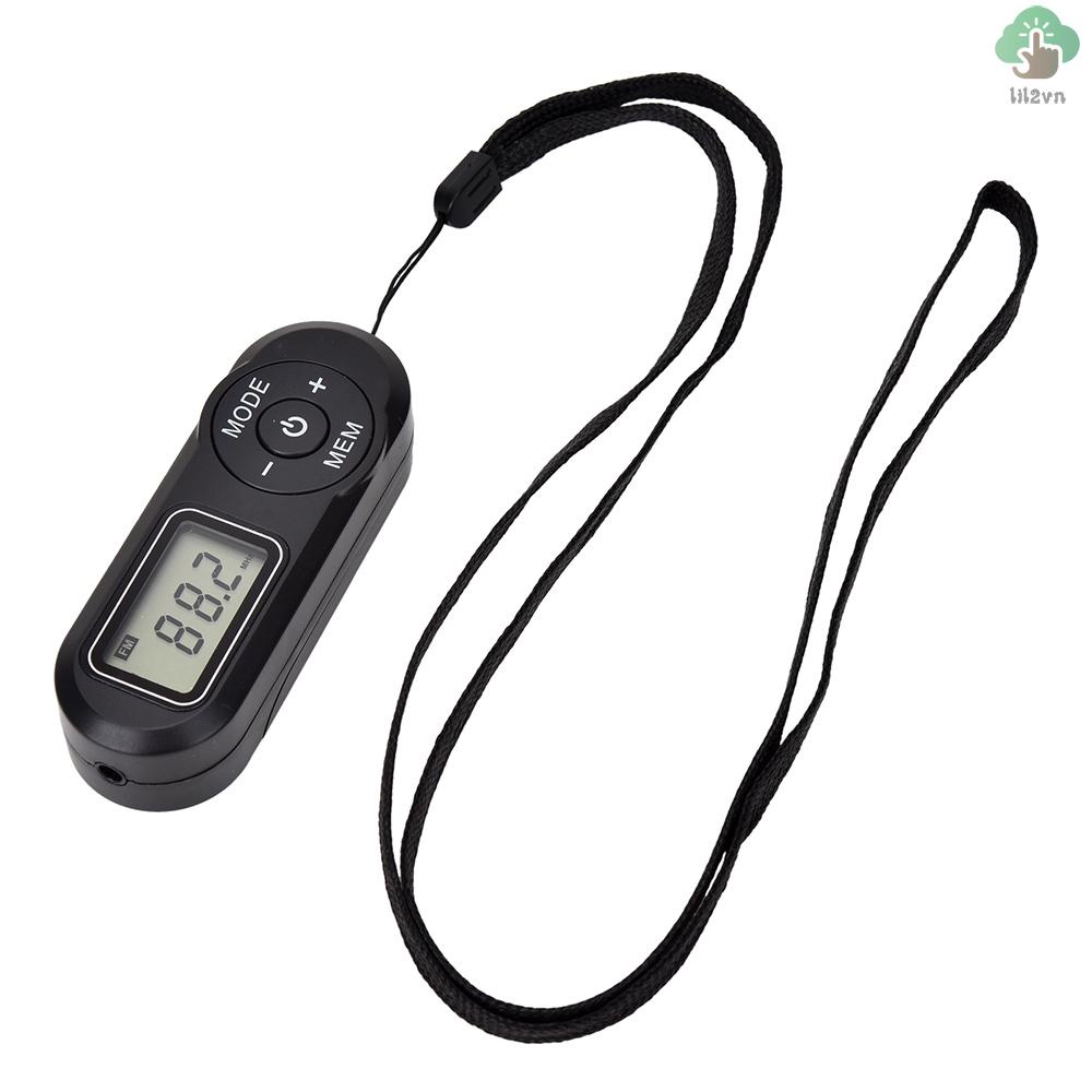 Máy nghe nhạc MP3 DSP HRD-727 có tai nghe và dây đeo