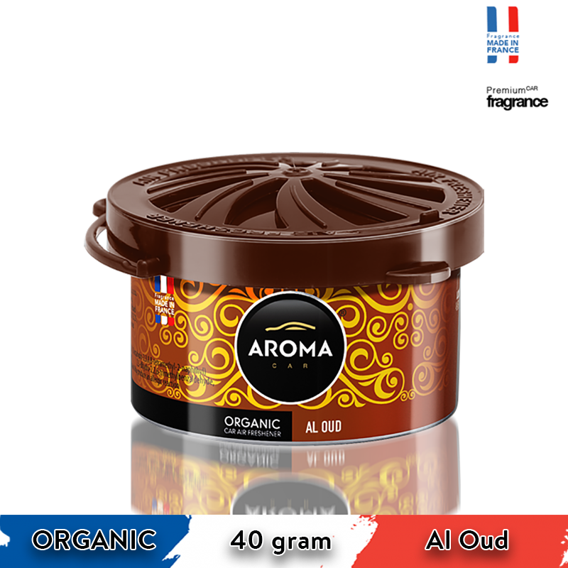 Sáp Thơm Nước Hoa Ô TÔ Aroma Car Organic 40g khử mùi xe hơi, nhà ở, văn phòng - Nhập khẩu EU, nhiều mùi chọn lựa.