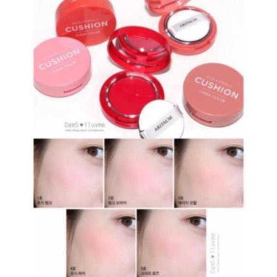 ✅✅ (HÀNG CHUẨN NỘI ĐỊA EU) á Hồng Dạng Kem Aritaum Sugarball Cushion Cheek Color