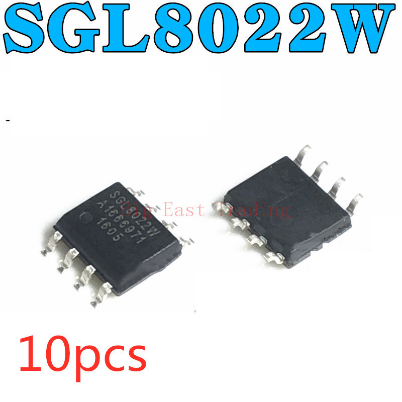 10 chiếc SGL8022W SOP-8 SGL8022S SGL8022K SOP8 SGL8022 SOP, đảm bảo chất lượng