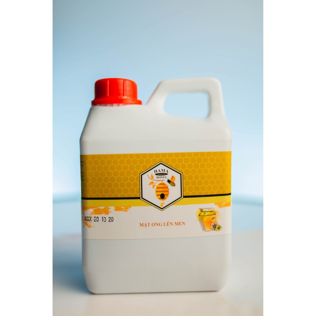 Mật Ong Lên Men Hama Honey Can 1 Kg
