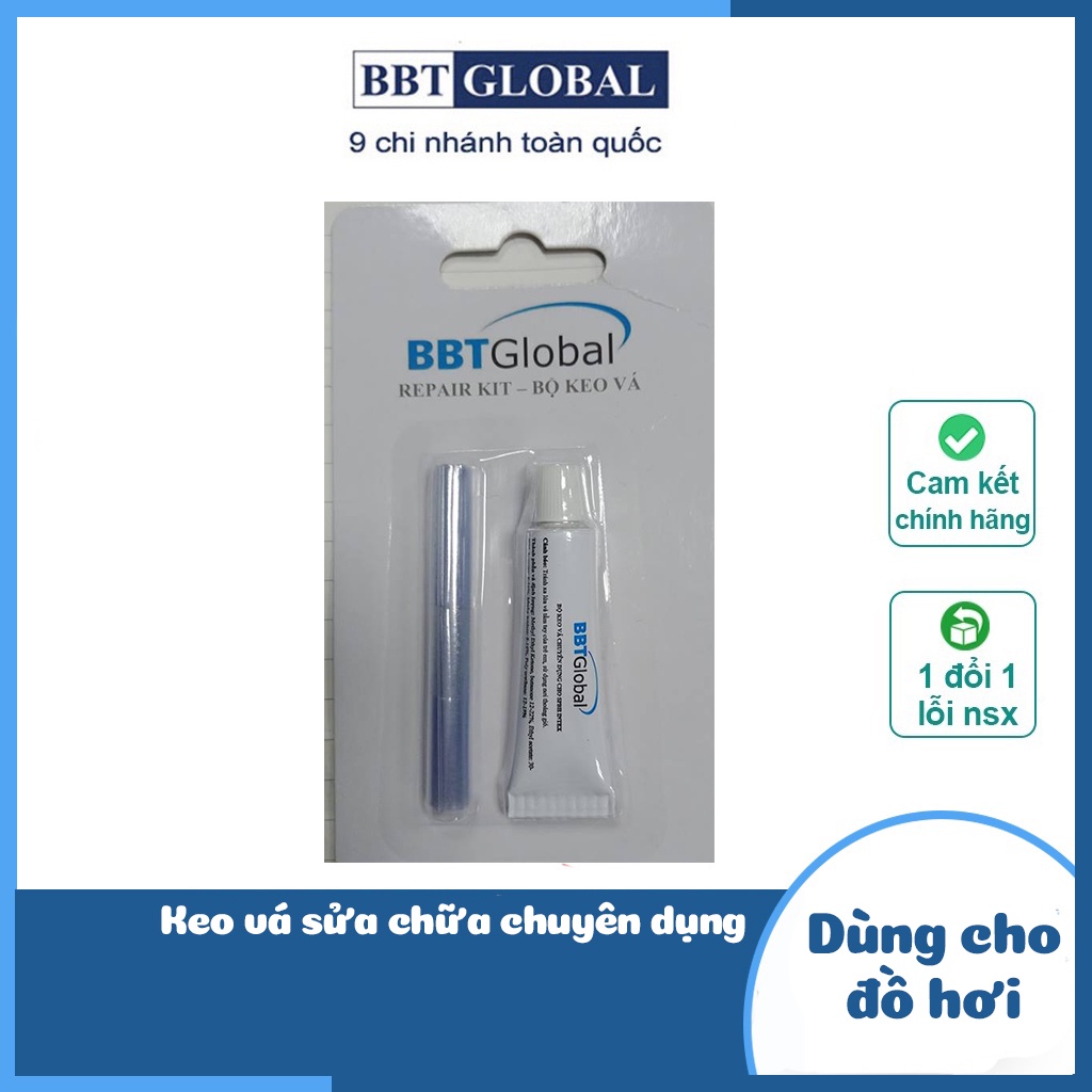 Bộ keo vá đồ bơm hơi intex chuyên dụng BBT GLOBAL 59632B