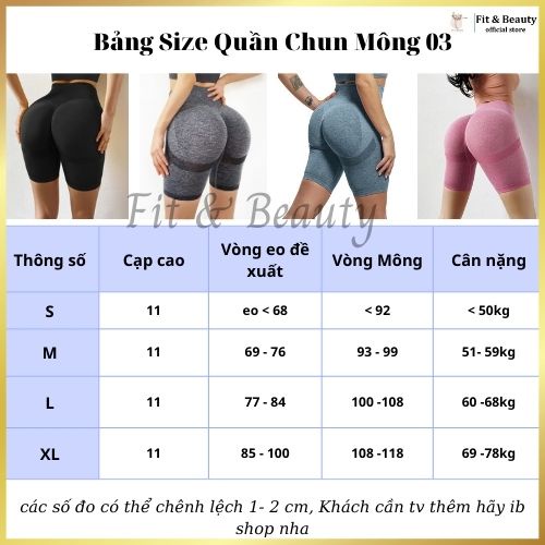 Quần short tập gym nữ chun mông | quần đùi nữ tập gym - yoga chun mông co giãn 8 chiều QCM03