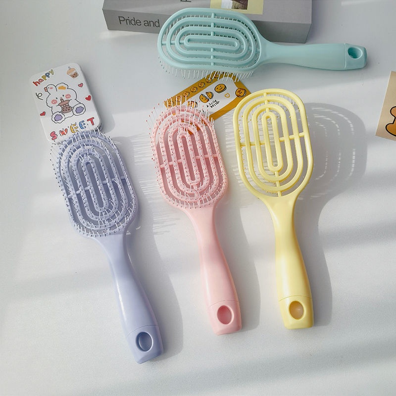 Lược Chải Tóc Bằng Nhựa Tạo Kiểu Tóc Thẳng Cho Bé