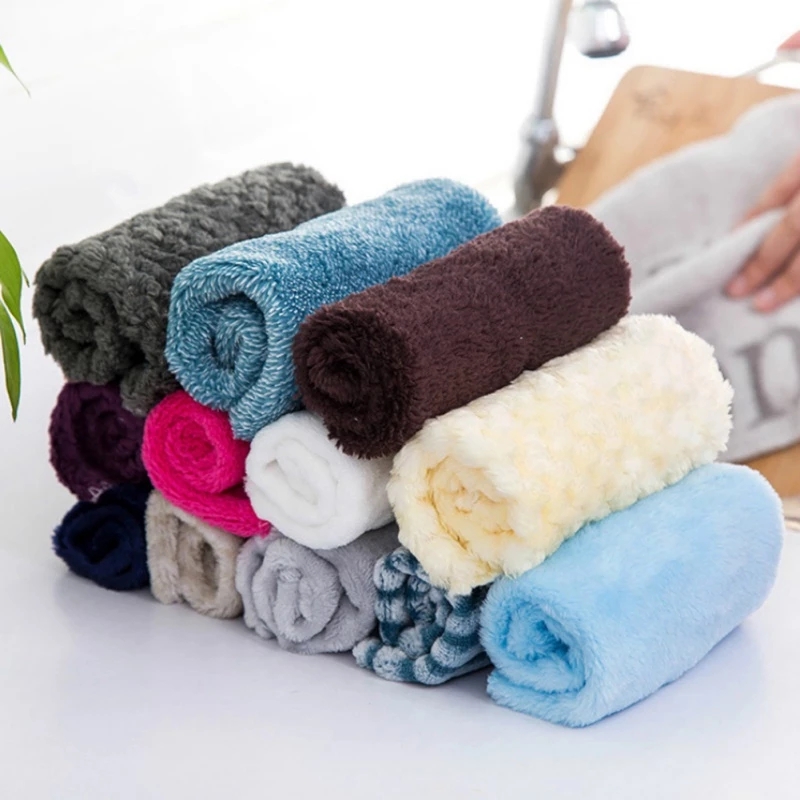Khăn lau đồ dùng nhà bếp bằng sợi tre mềm mại cỡ 25x25cm