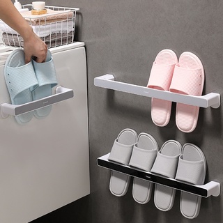 Giá Treo Dép Gắn Tường Không Cần Đục Lỗ Tiện Dụng Cho Nhà Tắm