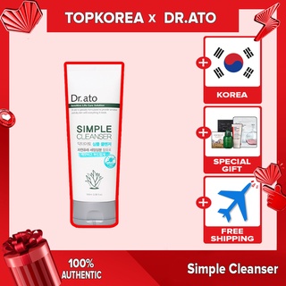 ★Dr. Ato★ Simple Cleanser 100ml / Sữa Rửa Mặt Dr. Ato 100ml Chất Lượng Cao  / TOPKOREA