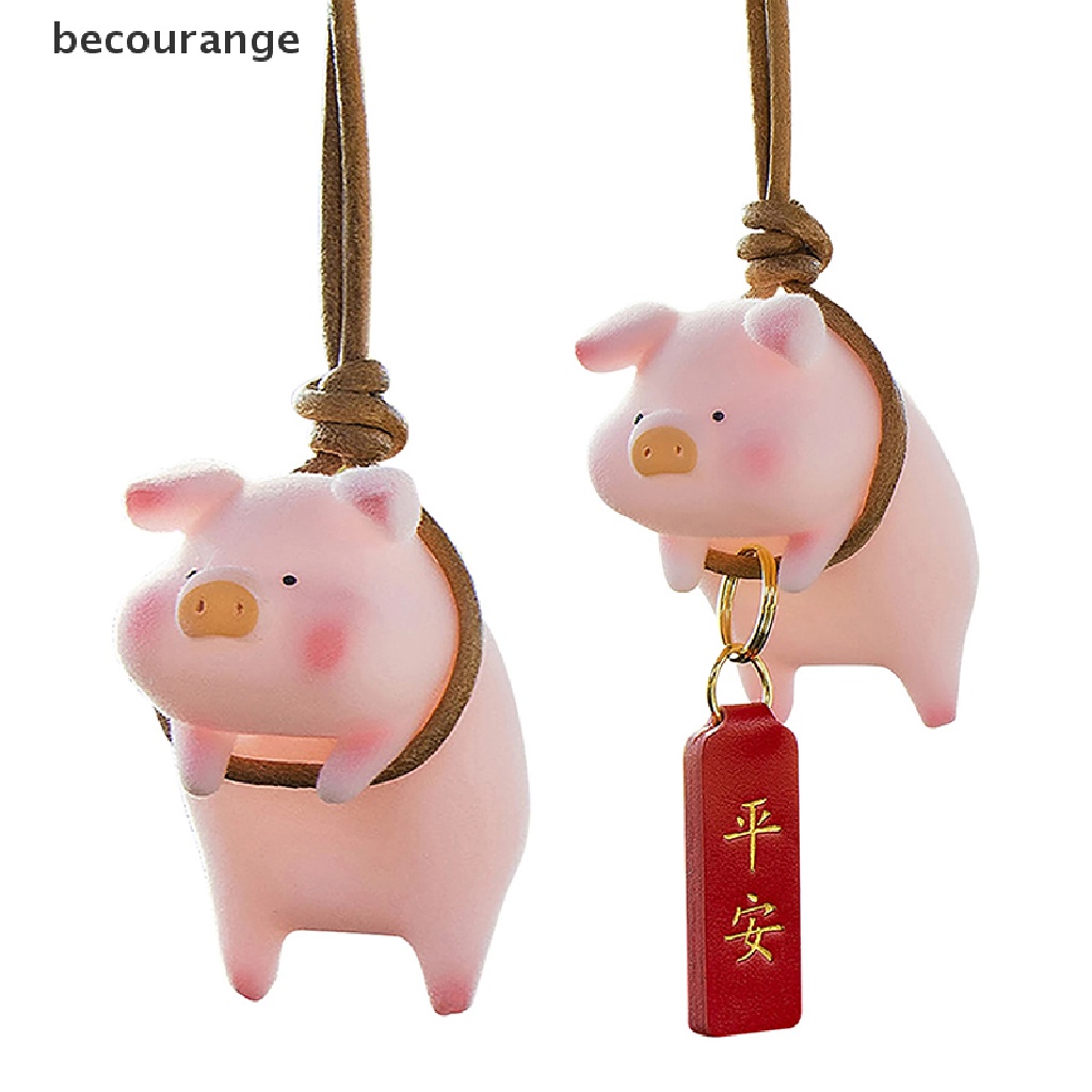 Chú Heo May Mắn Trang Trí Xe Hơi