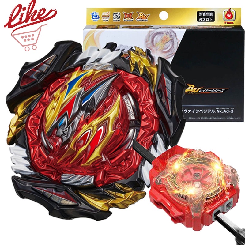 Con Quay Đồ Chơi Beyblade Burst B-197 Belial Nexus Adventure B197 DB Dynamite B184 Blue LR Launcher Beylauncher Màu Xanh Dương Cho Trẻ Em