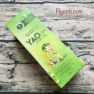 [Trẻ 2+] Gel tắm gội thảo dược YAOcare Baby Plus cho trẻ 220 ml