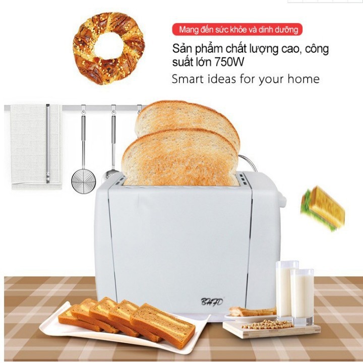 [ Home and Garden ] - Nướng bánh mì thế này mới giàu dinh dưỡng nhất! 2 SLICE TOASTER