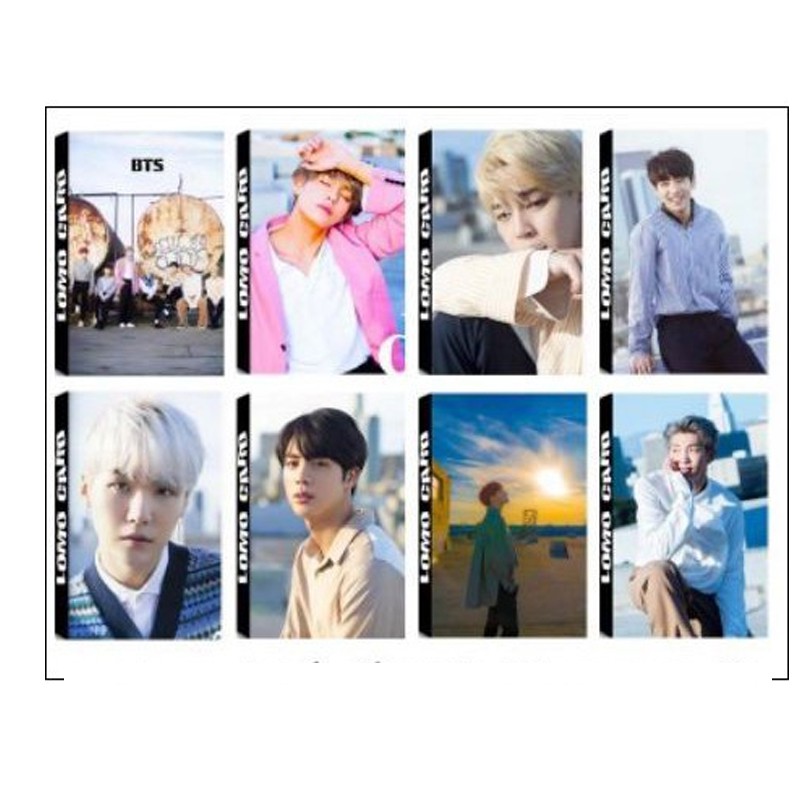 (Mẫu 11)Lomo BTS mới bộ ảnh hộp 30 ảnh thẻ hình nhóm nhạc idol Hàn quốc
