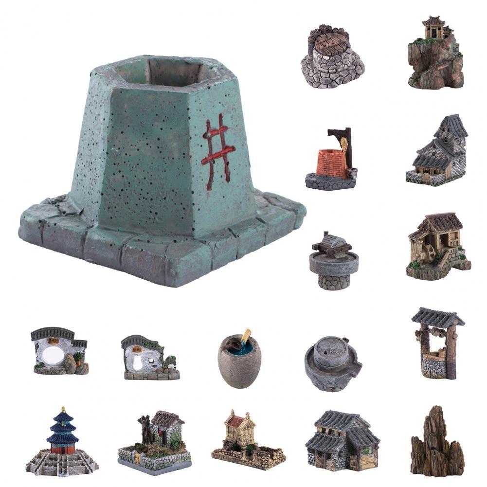 1 Bức Tượng Trang Trí Bonsai Bằng Nhựa Resin