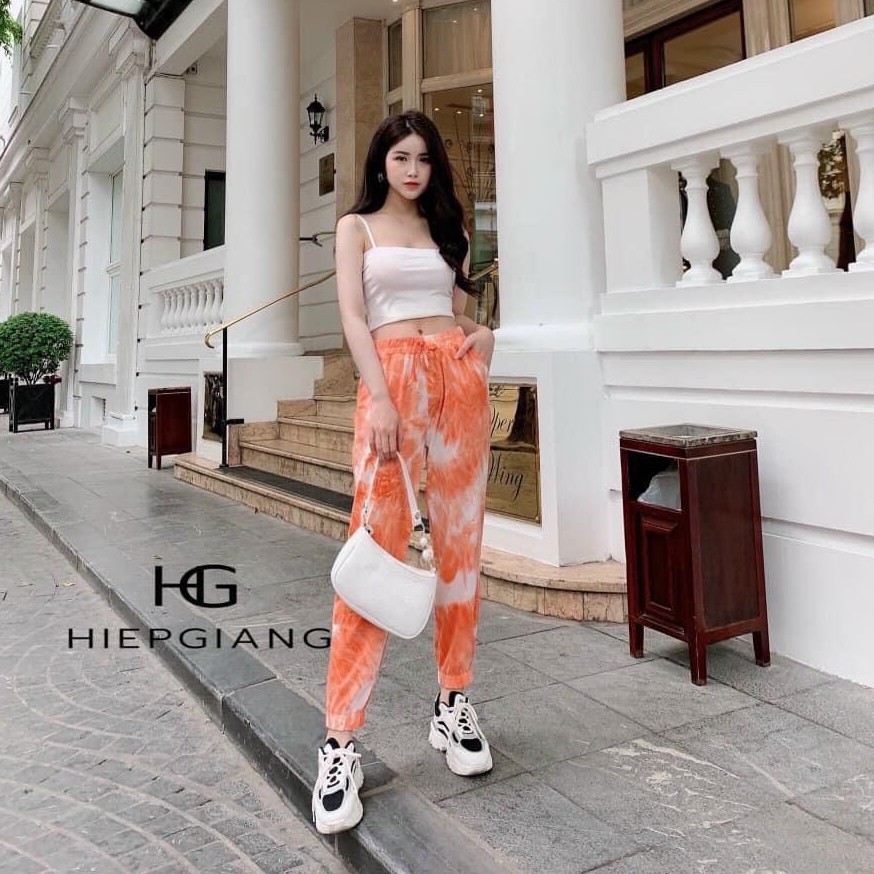 Sét Croptop 2 Dây Mix Quần Boom