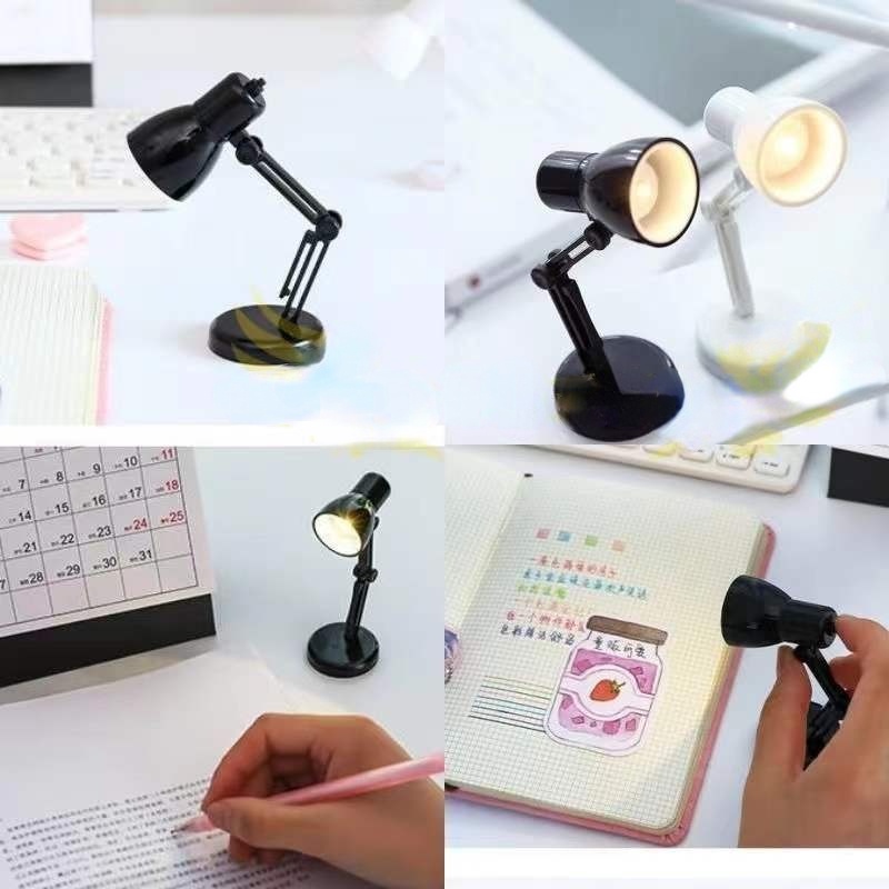 ĐÈN BÀN ĐỌC SÁCH MINI CÓ THỂ ĐIỀU CHỈNH/ ĐÈN LED NHỎ CUTE.