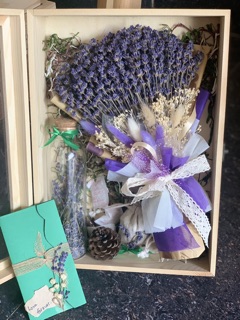 Hộp quà hoa lavender ( combo đặc biệt)