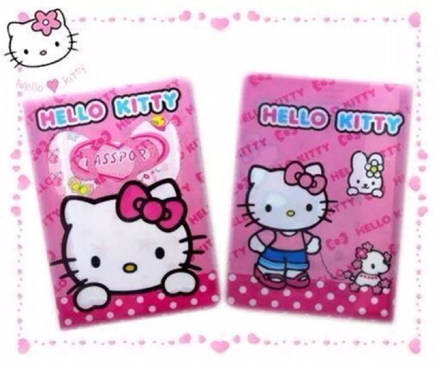 Passport bọc hộ chiếu Hello Kitty