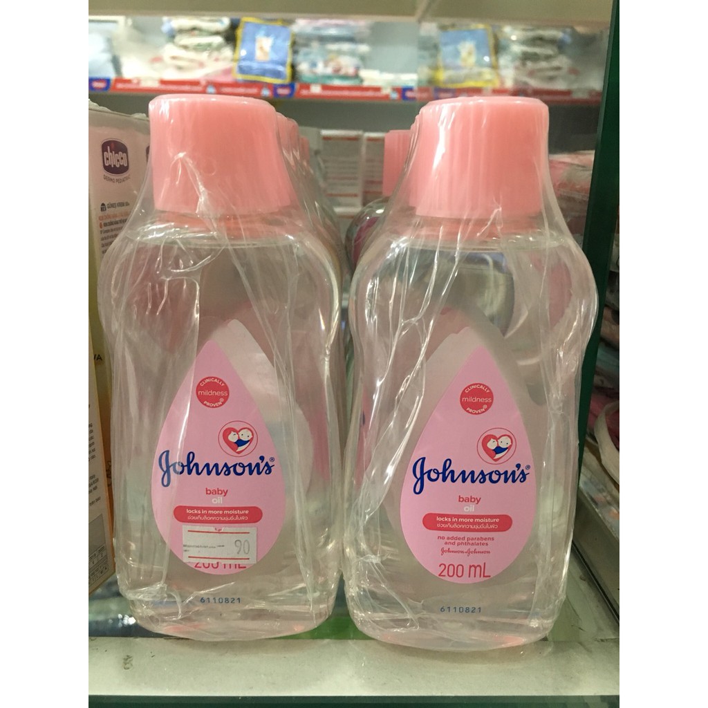 Dầu Massage và Dưỡng Ẩm Da Cho Bé Johnson's Baby50ML/ 200ML