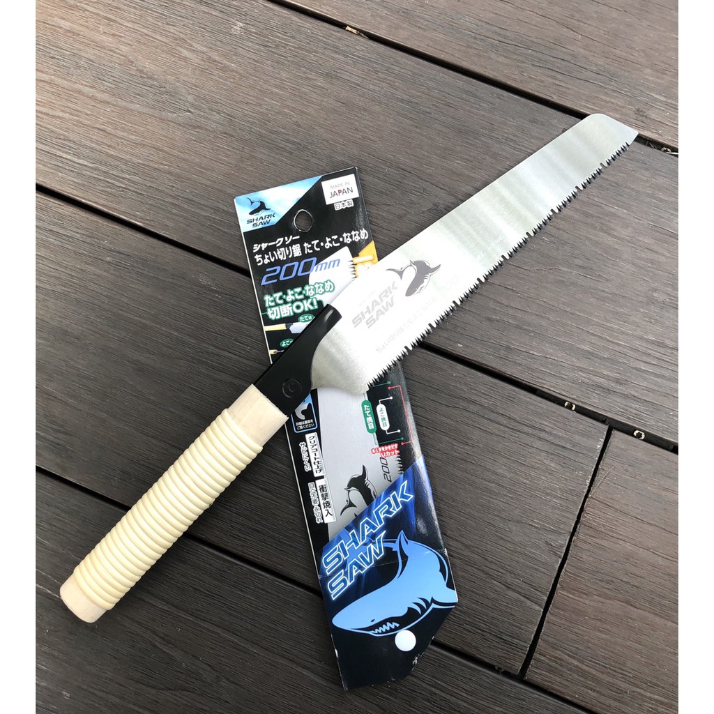 Cưa Gỗ Cầm Tay Đa Năng Takagi Shark Saw KATABA Chống Gỉ 200mm: Cửa Sổ Thoát Mạt Cưa | Thép SK-85 | Có Lưỡi Thay Thế