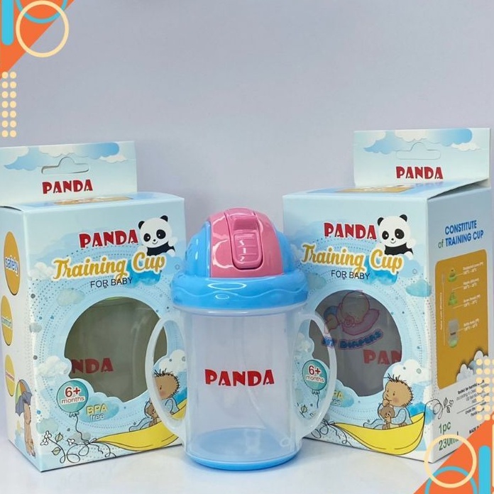 Bình hút tập uống Panda dung tích 230ml