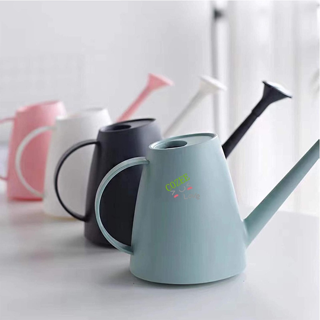 Bình Tưới Cây Bằng Nhựa Có Vòi Phun Nước Dài Nhiều Màu 60oz 1 / 2 Gallon 1.8l