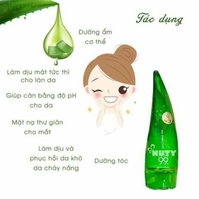 Gel dưỡng da nha đam