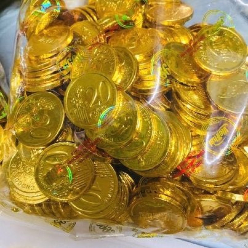 Kẹo sô cô la đồng tiền gói 1ký ( việt thái )